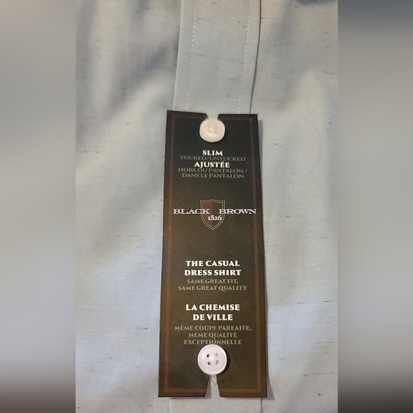 NEW Men's fitted dress shirt - Picture 2 of 7